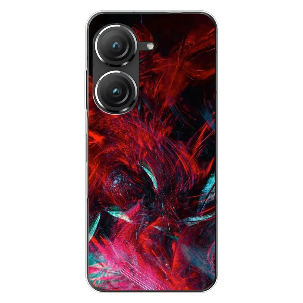 König Design Hülle Handy Schutz für Asus Zenfone 9 Case Cover Tasche Bumper Etuis TPU Neu (Asus Zenfone 9)