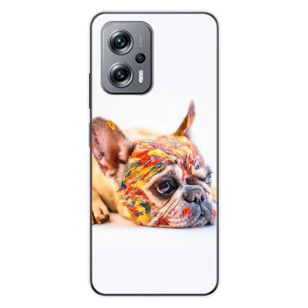 König Design Hülle Handy Schutz für Xiaomi Redmi K50i Case Cover Tasche Bumper Etuis TPU Neu (Xiaomi Redmi K50i)