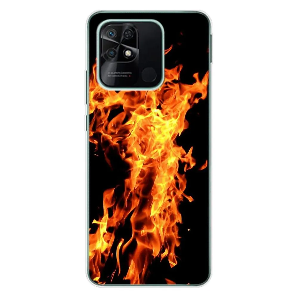 König Design Hülle Handy Schutz für Xiaomi Redmi 10C Case Cover Tasche Bumper Etuis TPU Neu (Xiaomi Redmi 10C)