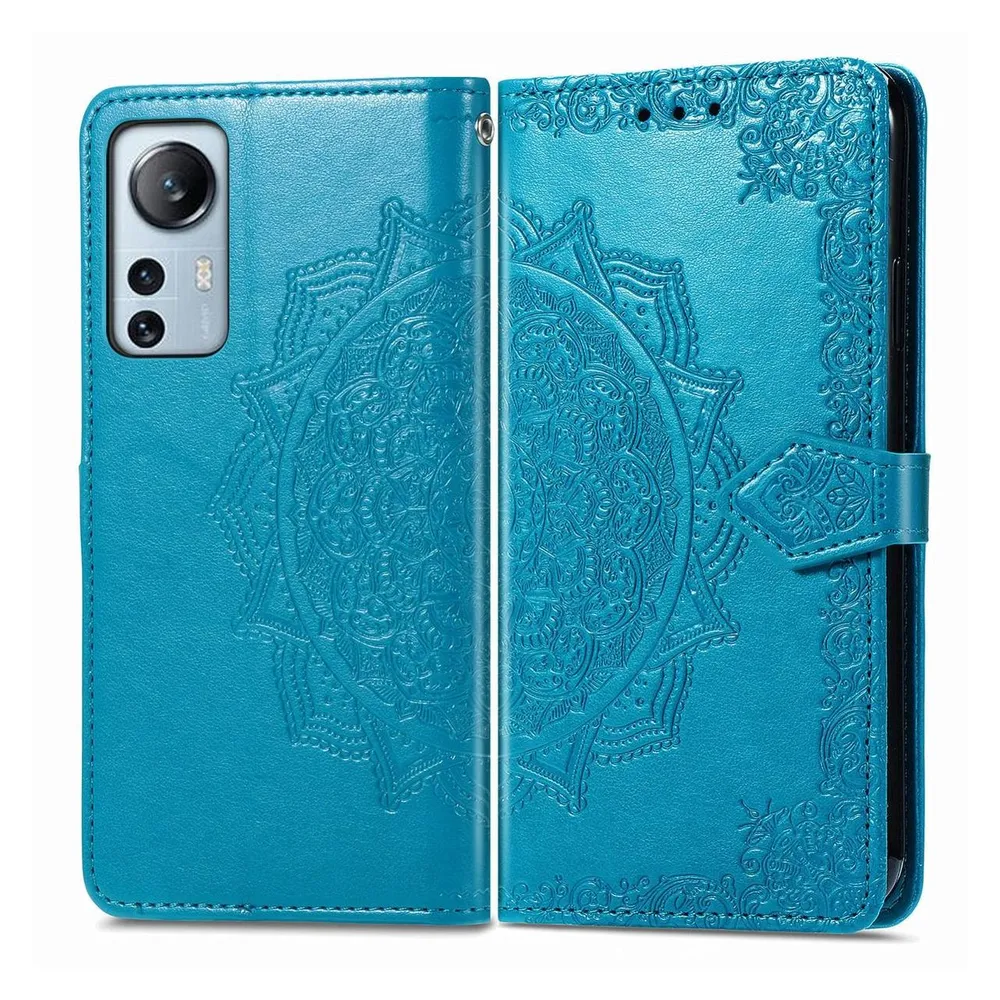 König Design Hülle Handy Schutz für Xiaomi 12 Lite Case Cover Bumper Kartenfach Etuis Schale (Xiaomi 12 Lite)
