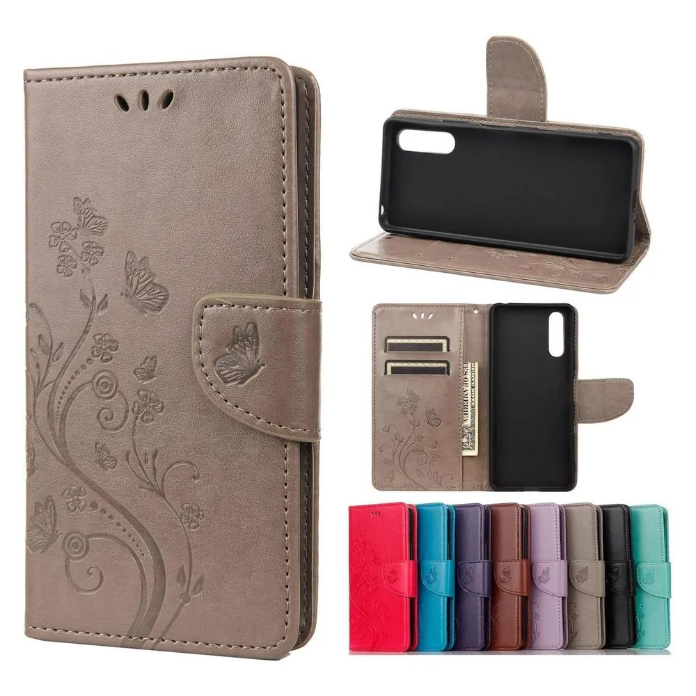 König Design Hülle Handy Schutz für Sony Xperia 10 III Case Cover Tasche Etuis Bumper Grau