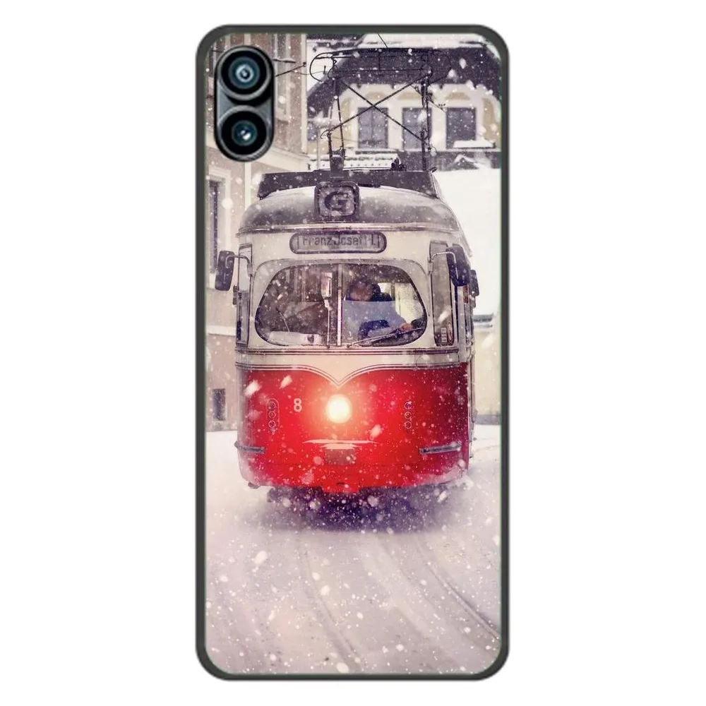 König Design Hülle Handy Schutz für Nothing Phone 1 Case Cover Tasche Bumper Etuis TPU Neu (Nothing Phone (1))