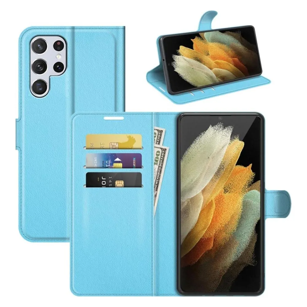 König Design Hülle Handy Schutz für Samsung Galaxy S22 Ultra 5G Case Cover Tasche Etuis Neu (Samsung Galaxy S22 Ultra 5G)