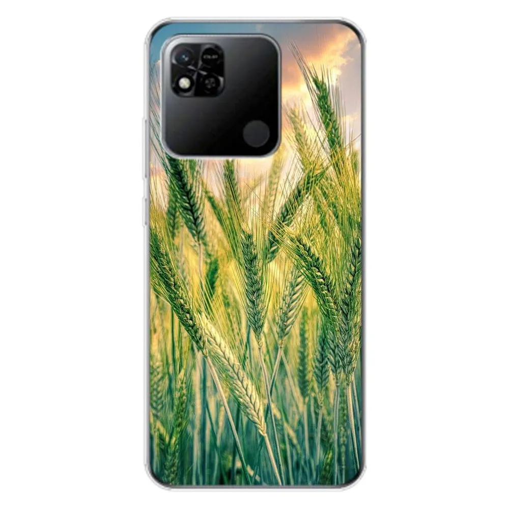 König Design Hülle Handy Schutz für Xiaomi Redmi 10A Case Cover Tasche Bumper Etuis TPU Neu (Xiaomi Redmi 10A)
