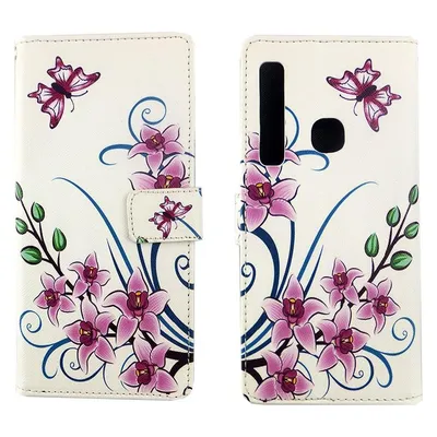 König Design Hülle Handy Schutz für Samsung Galaxy A9 (2018) Case Cover Tasche Wallet Etui (Samsung Galaxy A9 (2018))