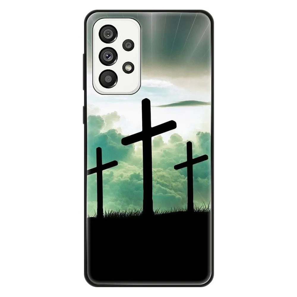 König Design Hülle Handy Schutz für Samsung Galaxy A73 5G Case Cover Tasche Bumper Etuis TPU (Samsung Galaxy A73 5G)