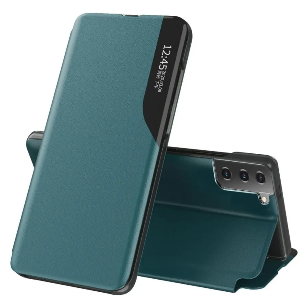 König Design Hülle Handy Schutz für Samsung Galaxy S21 FE Case Flip Cover Tasche Etui Bumper (Samsung Galaxy S21 FE)