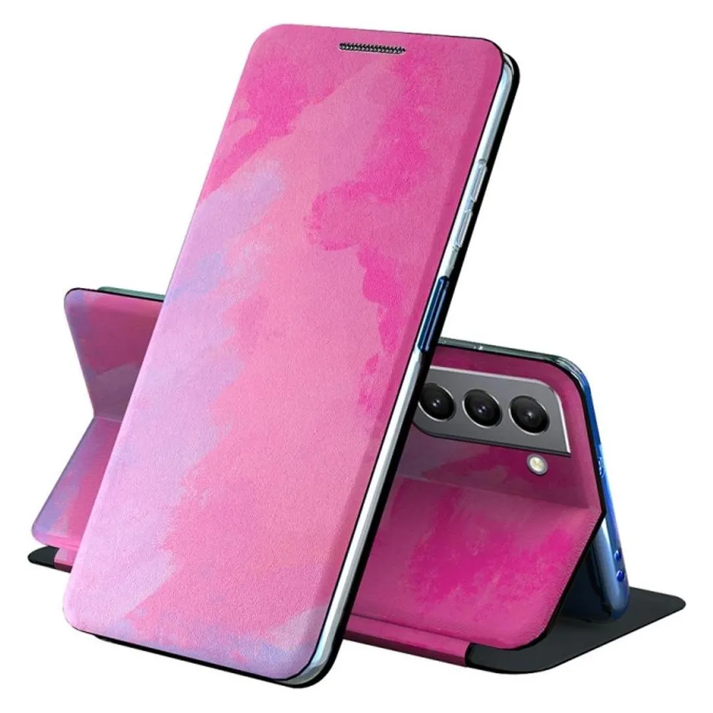 König Design Hülle Handy Schutz für Samsung Galaxy S21 FE Case Flip Cover Tasche Etui Bumper (Samsung Galaxy S21 FE)