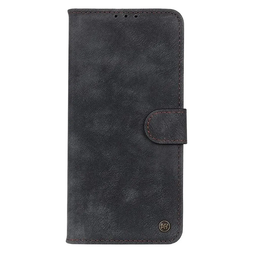 König Design Hülle Handy Schutz für Sony Xperia 10 III Case Flip Cover Tasche Etuis Schwarz (Sony Xperia 10 III)