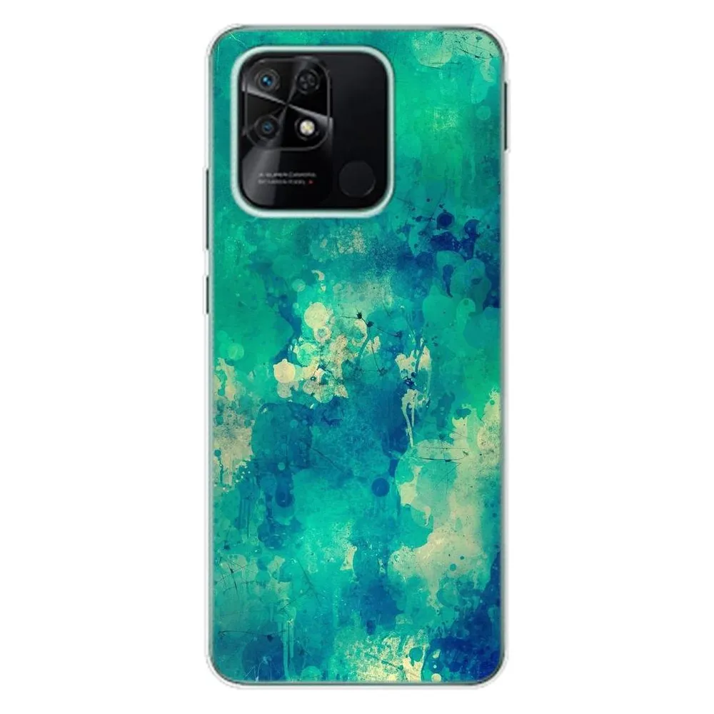 König Design Hülle Handy Schutz für Xiaomi Redmi 10C Case Cover Tasche Bumper Etuis TPU Neu (Xiaomi Redmi 10C)