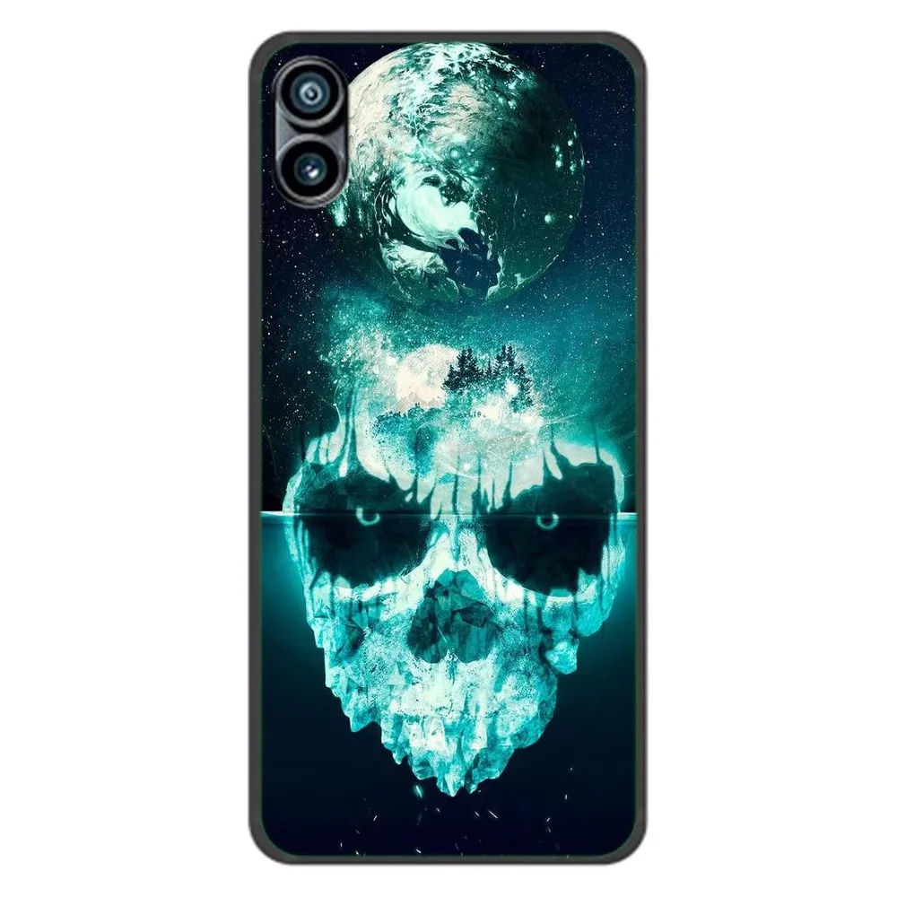 König Design Hülle Handy Schutz für Nothing Phone 1 Case Cover Tasche Bumper Etuis TPU Neu (Nothing Phone (1))