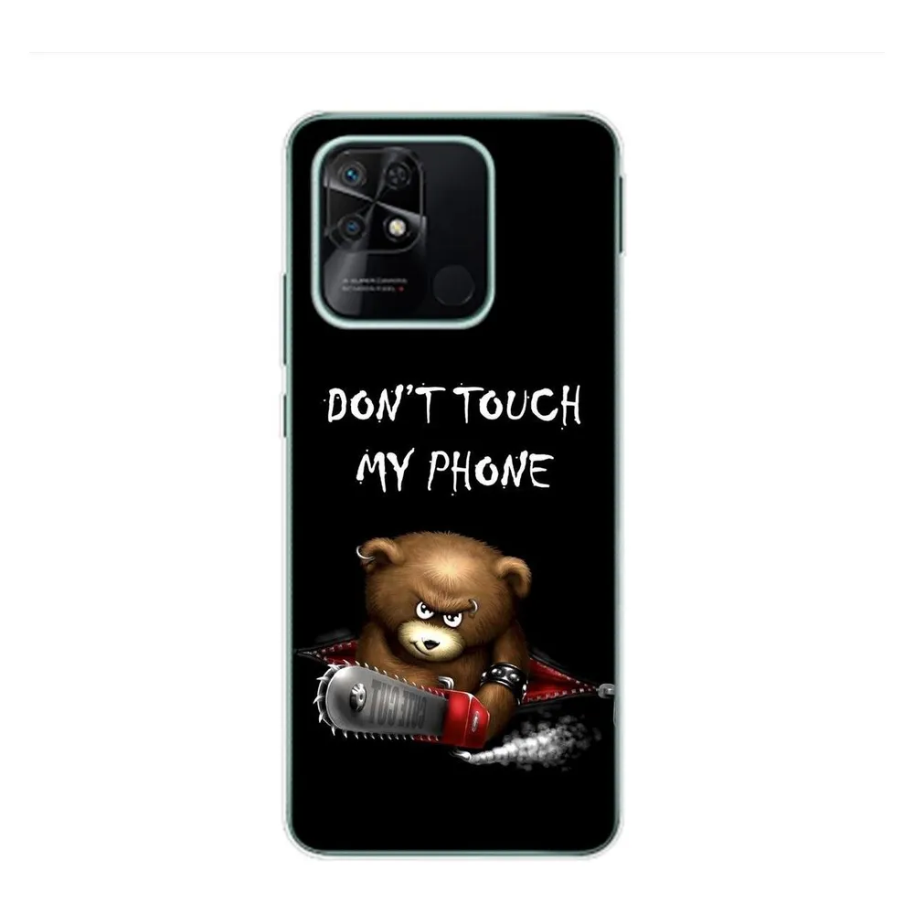 König Design Hülle Handy Schutz für Xiaomi Redmi 10C Case Cover Tasche Bumper Etuis TPU Neu (Xiaomi Redmi 10C)