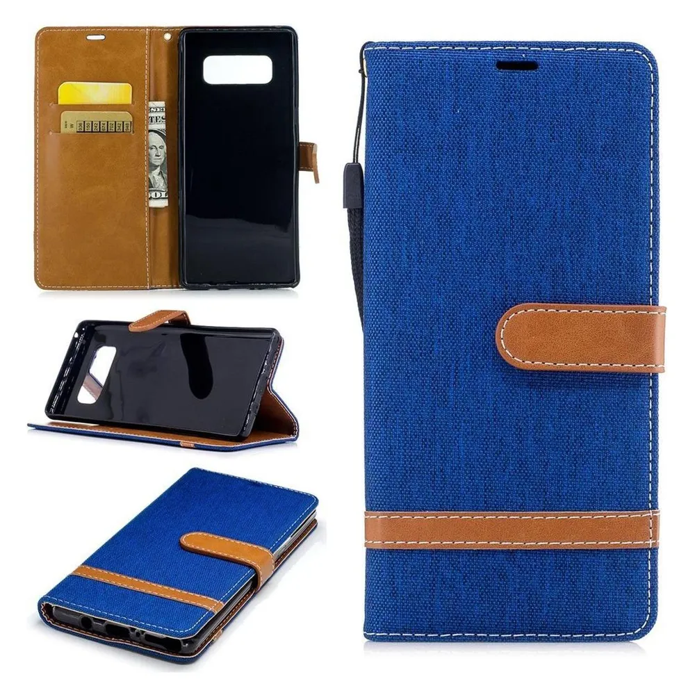 König Design Hülle Handy Schutz für Samsung Galaxy Note 8 Case Cover Tasche Wallet Etui Neu (Samsung Galaxy Note 8)