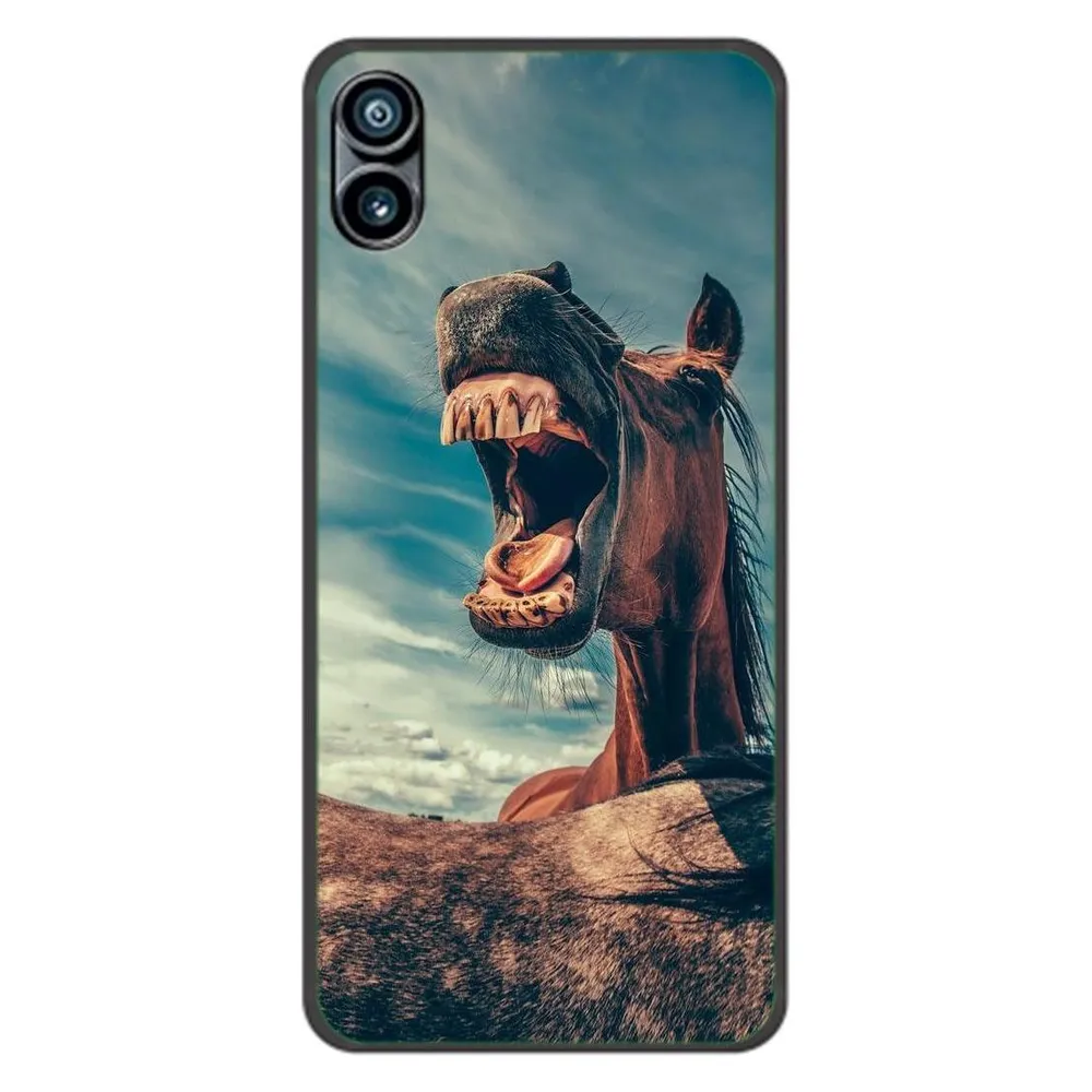 König Design Hülle Handy Schutz für Nothing Phone 1 Case Cover Tasche Bumper Etuis TPU Neu (Nothing Phone (1))