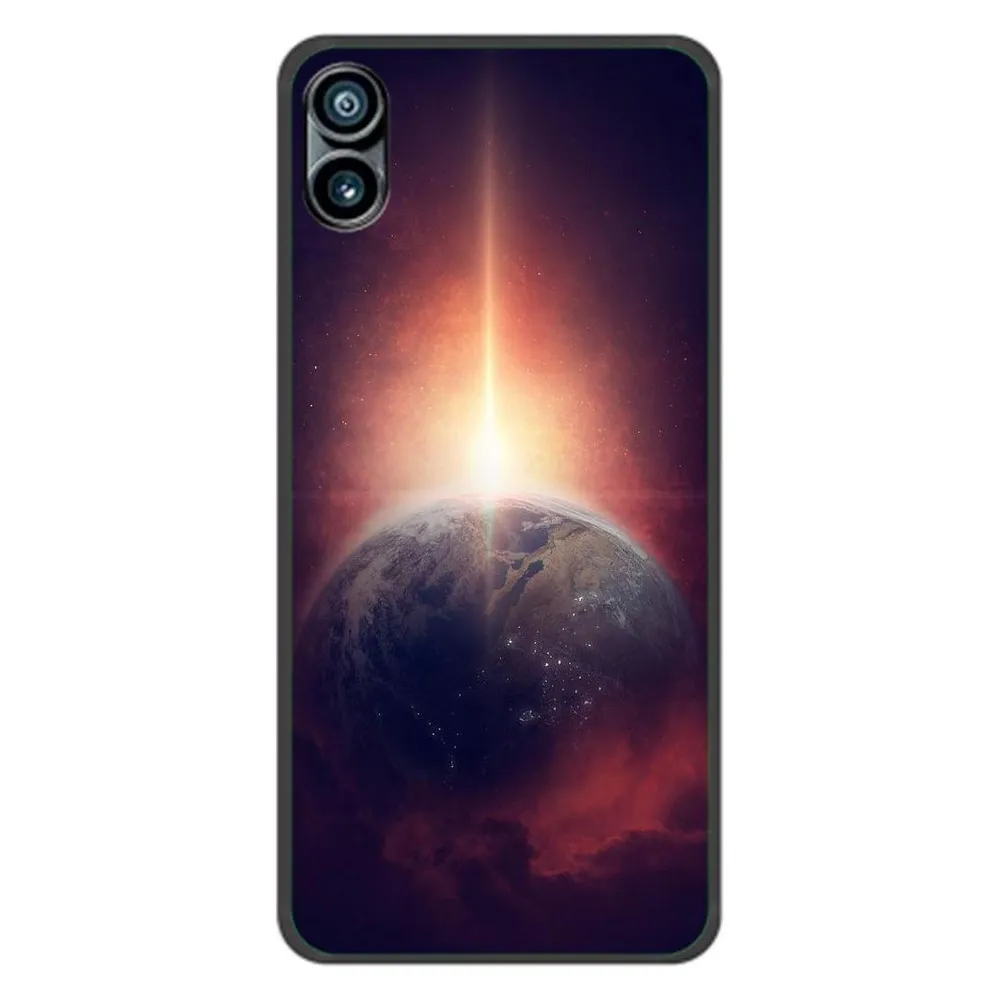 König Design Hülle Handy Schutz für Nothing Phone 1 Case Cover Tasche Bumper Etuis TPU Neu (Nothing Phone (1))