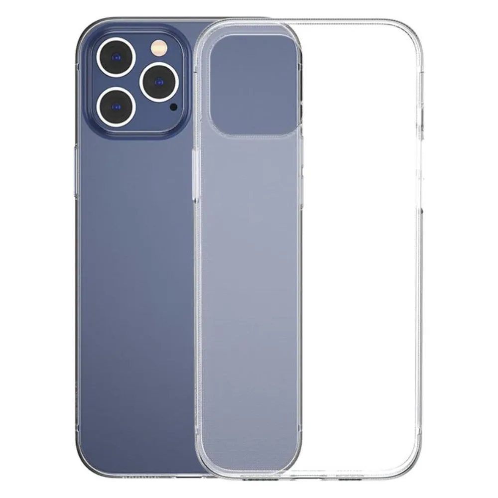 König Design Hülle Handy Schutz für Apple iPhone 12 Case Cover Bumper Schale Etui Transparent
