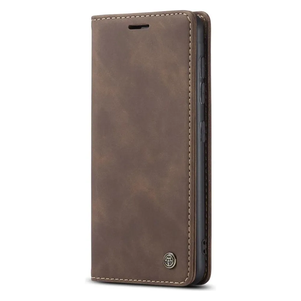 König Design Hülle Handy Schutz für Samsung Galaxy S20 FE Case Flip Cover Tasche Etuis Braun (Samsung Galaxy S20 FE)