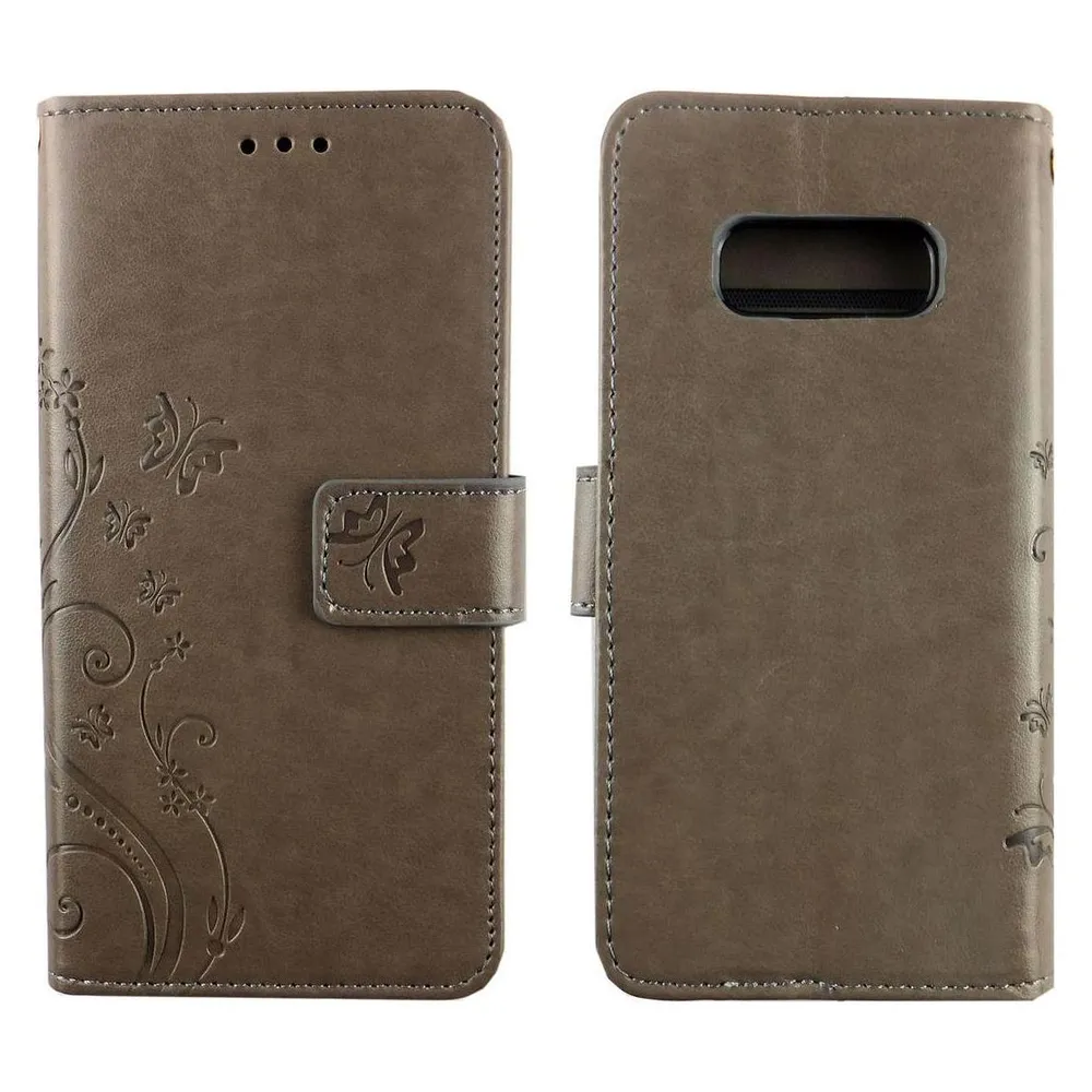 König Design Hülle Handy Schutz für Samsung Galaxy S10e Case Cover Tasche Wallet Etui Bumper (Samsung Galaxy S10e)