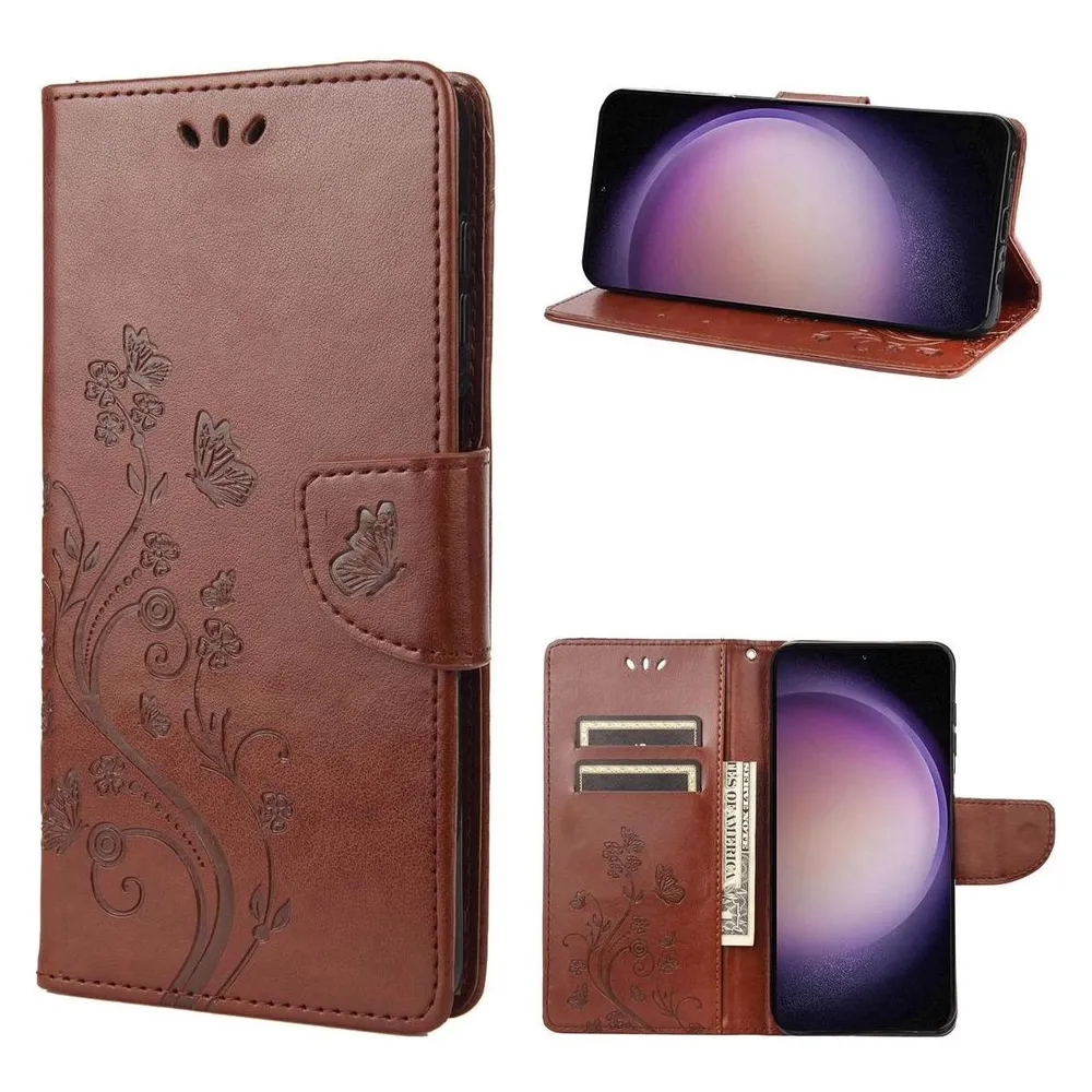 König Design Hülle Handy Schutz für Samsung Galaxy S23 Plus Ultra Case Cover Tasche Wallet (Samsung Galaxy S23+)