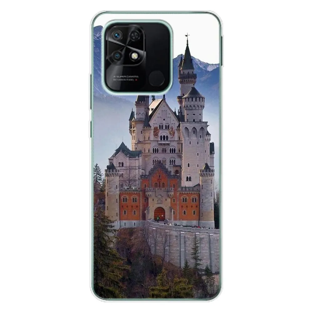 König Design Hülle Handy Schutz für Xiaomi Redmi 10C Case Cover Tasche Bumper Etuis TPU Neu (Xiaomi Redmi 10C)