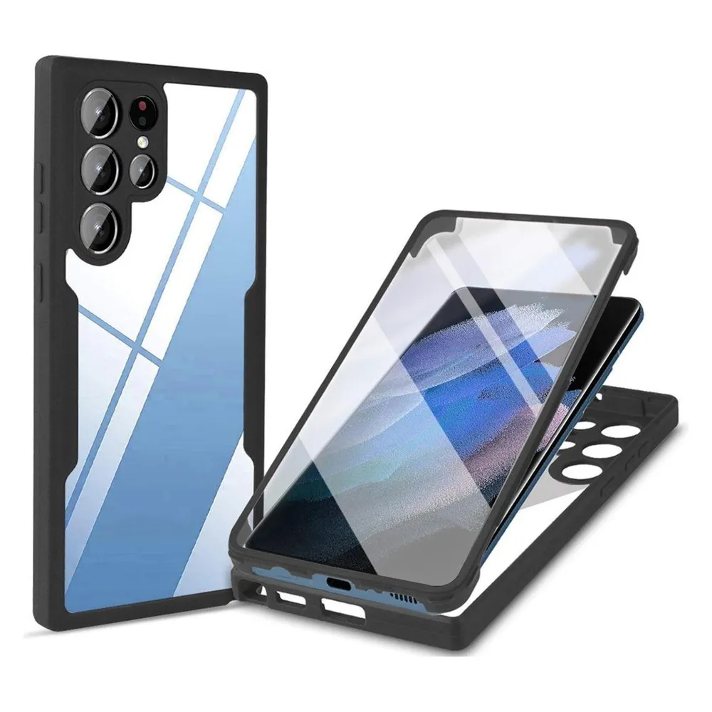 König Design Hülle Handy Schutz für Samsung Galaxy S22 Ultra 5G Case Full Cover Tasche Bumper (Samsung Galaxy S22 Ultra 5G)
