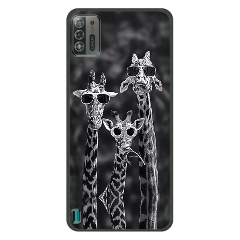 König Design Hülle Handy Schutz für ZTE Blade A52 Lite Case Cover Tasche Bumper Etuis TPU Neu (ZTE Blade A52 Lite)