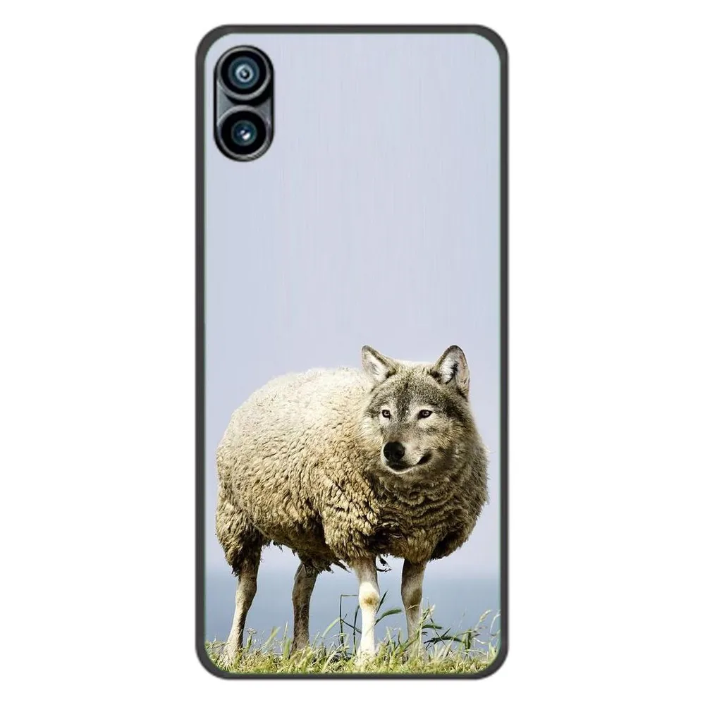 König Design Hülle Handy Schutz für Nothing Phone 1 Case Cover Tasche Bumper Etuis TPU Neu (Nothing Phone (1))