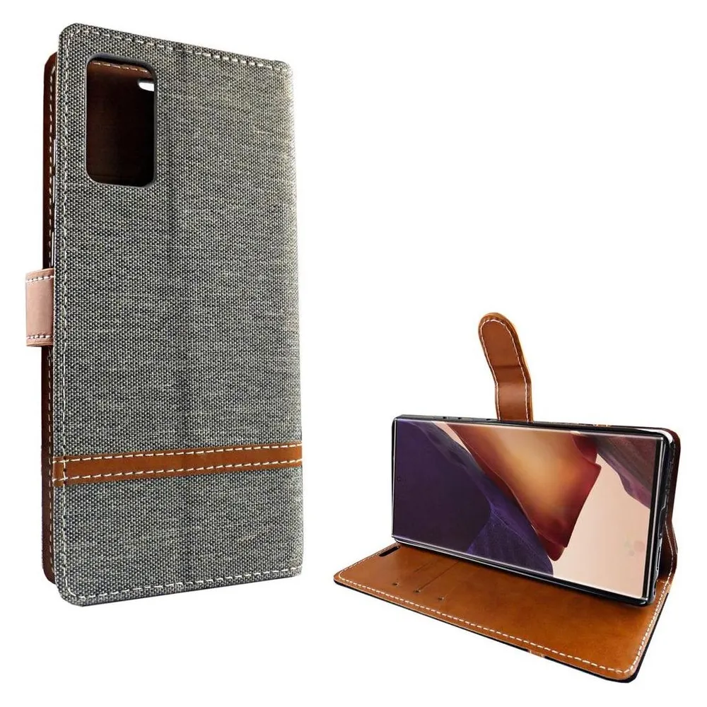 König Design Hülle Handy Schutz für Samsung Galaxy Note 20 Case Cover Tasche Wallet Etui Neu (Samsung Galaxy Note 20)