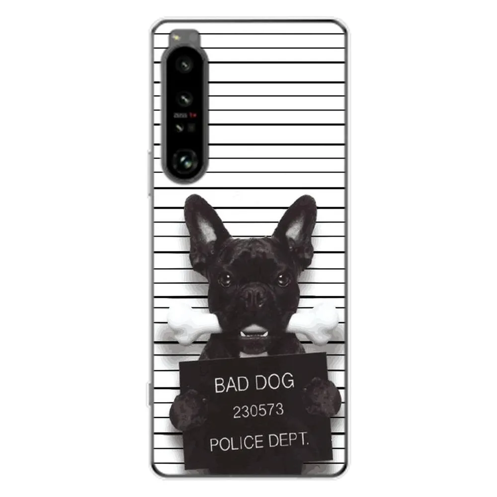 König Design Hülle Handy Schutz für Sony Xperia 1 IV Case Cover Tasche Bumper Etuis TPU Neu (Sony Xperia 1 IV)