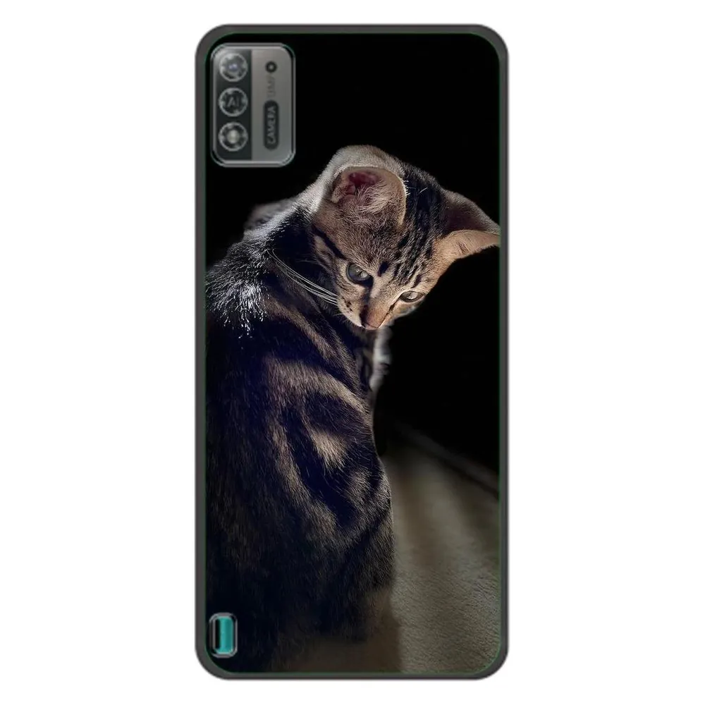 König Design Hülle Handy Schutz für ZTE Blade A52 Lite Case Cover Tasche Bumper Etuis TPU Neu (ZTE Blade A52 Lite)