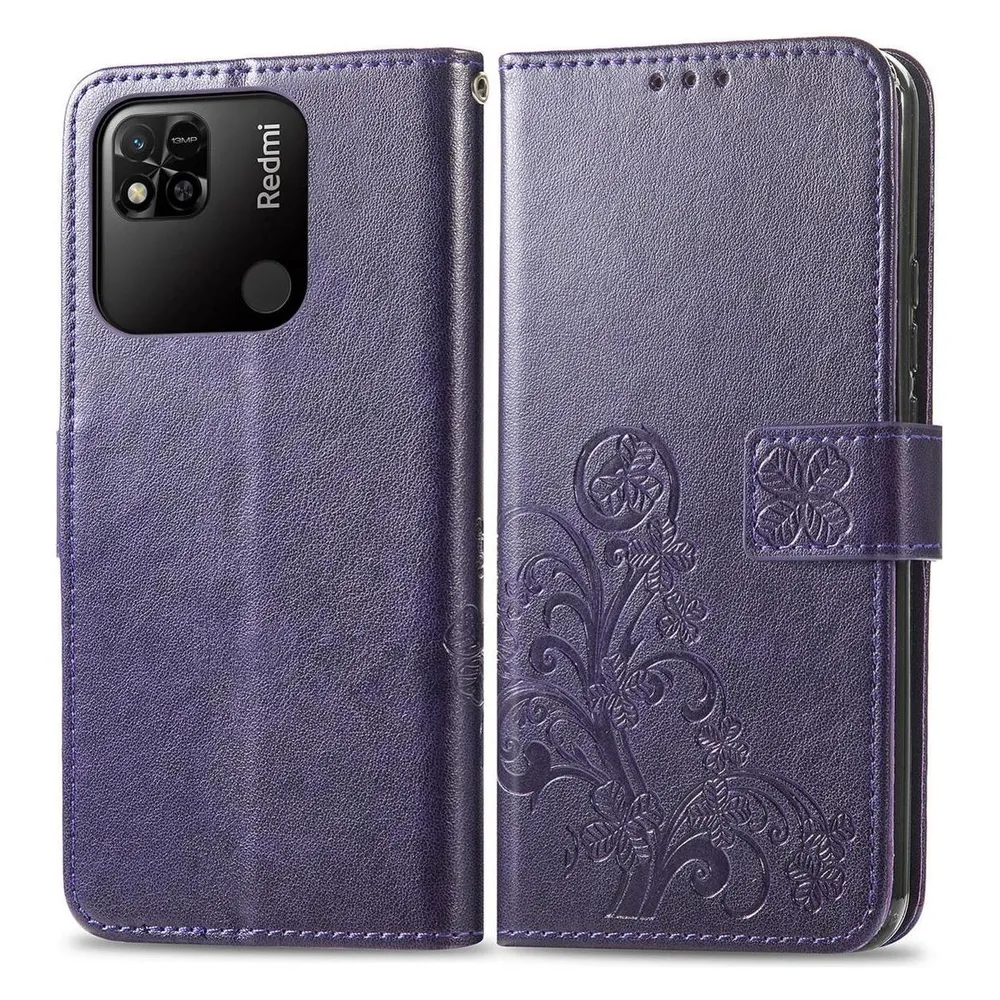 König Design Hülle Handy Schutz für Xiaomi Redmi 10A Case Cover Bumper Kartenfach Etuis Neu (Xiaomi Redmi 10A, Xiaomi Redmi 9C)