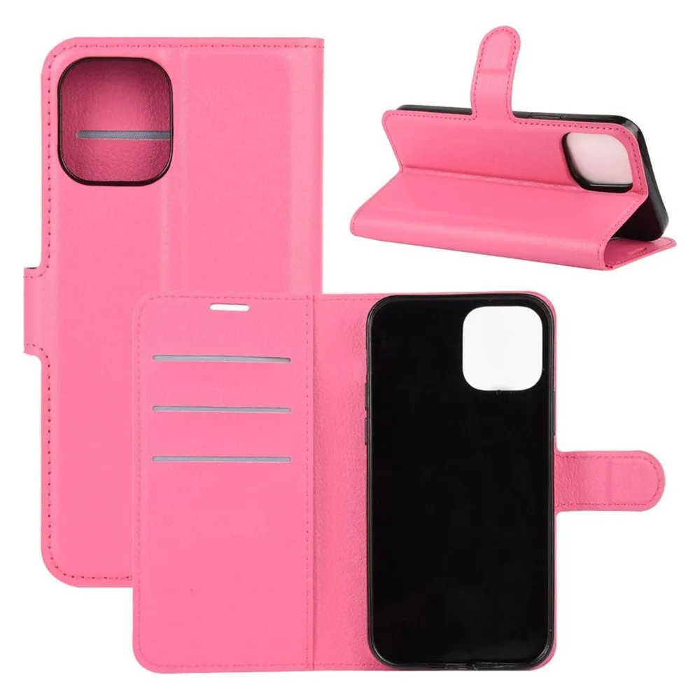 König Design Hülle Handy Schutz für Apple iPhone 12 Mini Case Cover Tasche Etuis Bumper Rosa (Apple iPhone 12 mini)
