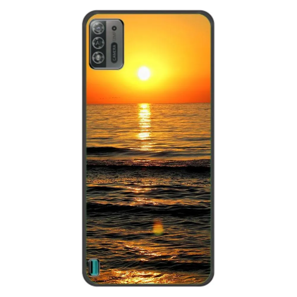 König Design Hülle Handy Schutz für ZTE Blade A52 Lite Case Cover Tasche Bumper Etuis TPU Neu (ZTE Blade A52 Lite)