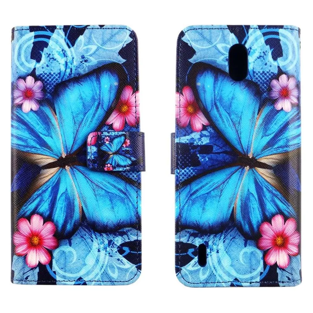 König Design Hülle Handy Schutz für Nokia 1.3 Case Cover Tasche Wallet Etui Handyhülle Bumper (Nokia 1.3)