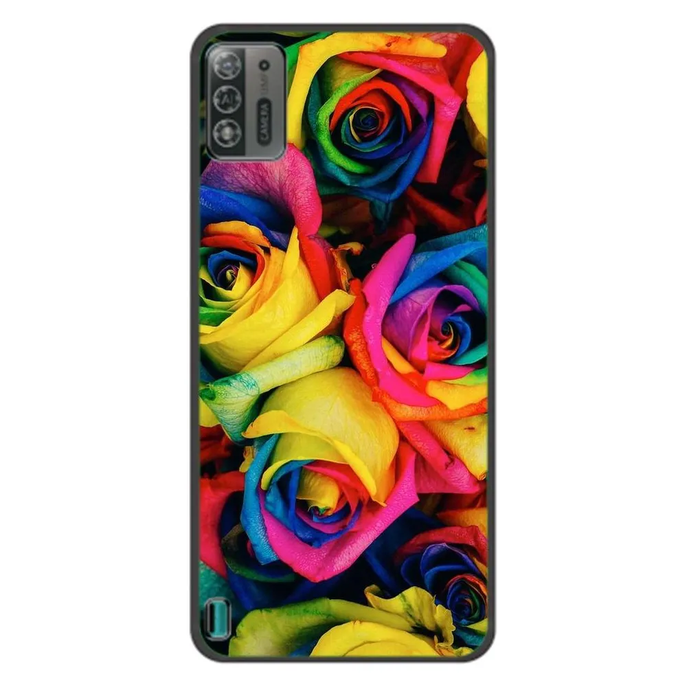 König Design Hülle Handy Schutz für ZTE Blade A52 Lite Case Cover Tasche Bumper Etuis TPU Neu (ZTE Blade A52 Lite)