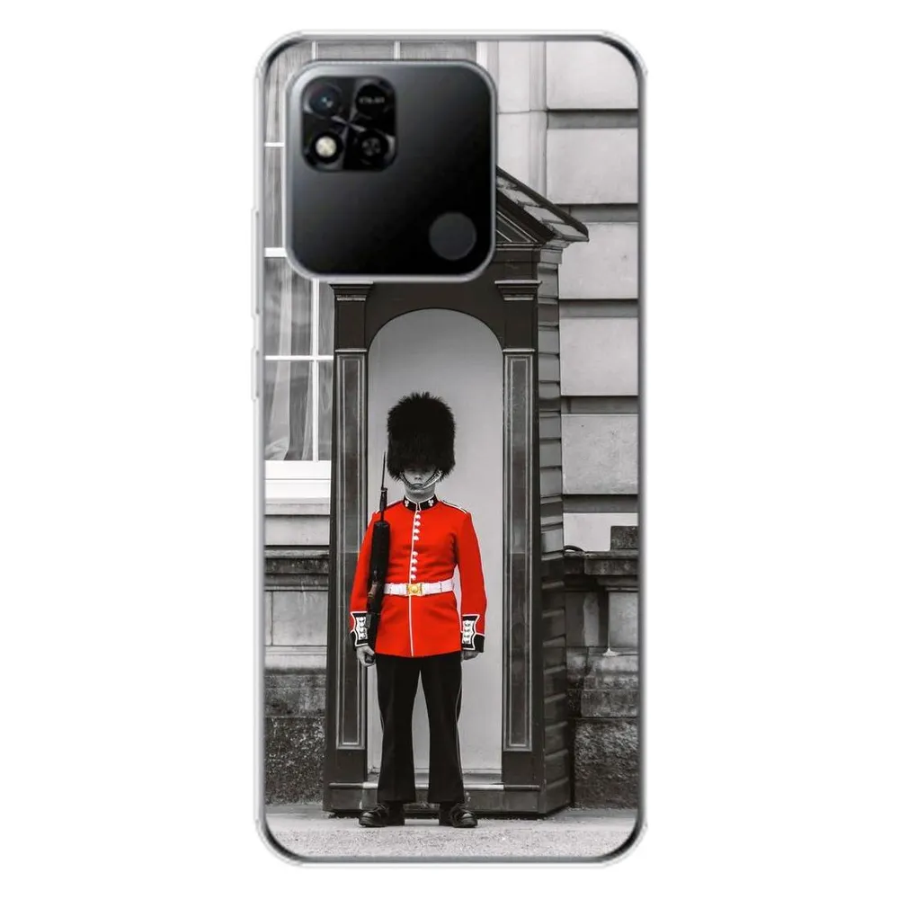 König Design Hülle Handy Schutz für Xiaomi Redmi 10A Case Cover Tasche Bumper Etuis TPU Neu (Xiaomi Redmi 10A)