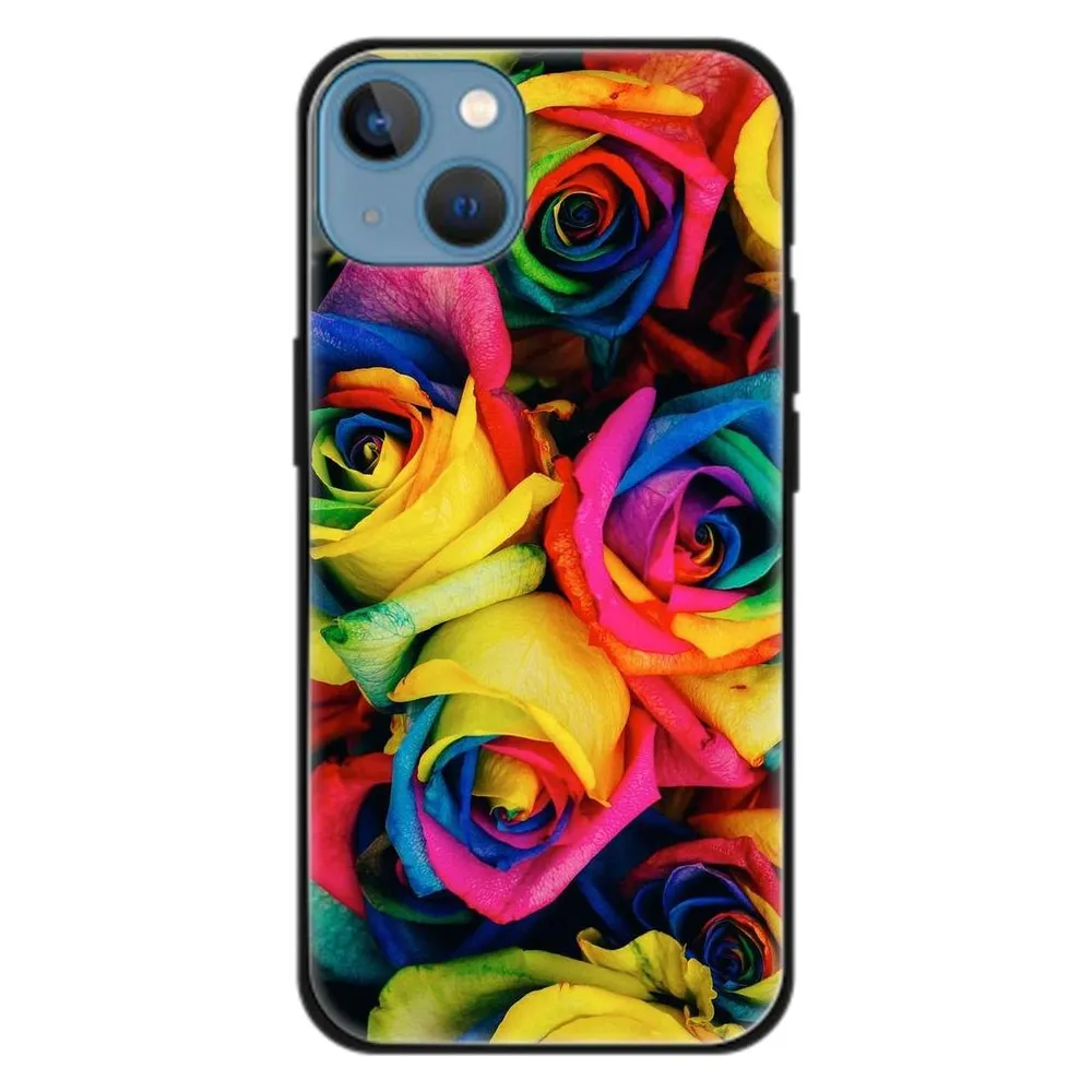 König Design Hülle Handy Schutz für Apple iPhone 13 Case Cover Tasche Bumper Etuis TPU Neu (Apple iPhone 13)