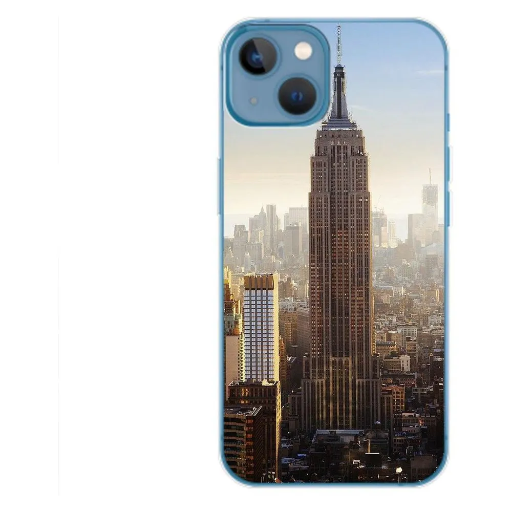 König Design Hülle Handy Schutz für Apple iPhone 14 Case Cover Tasche Bumper Etuis TPU Neu (Apple iPhone 14)