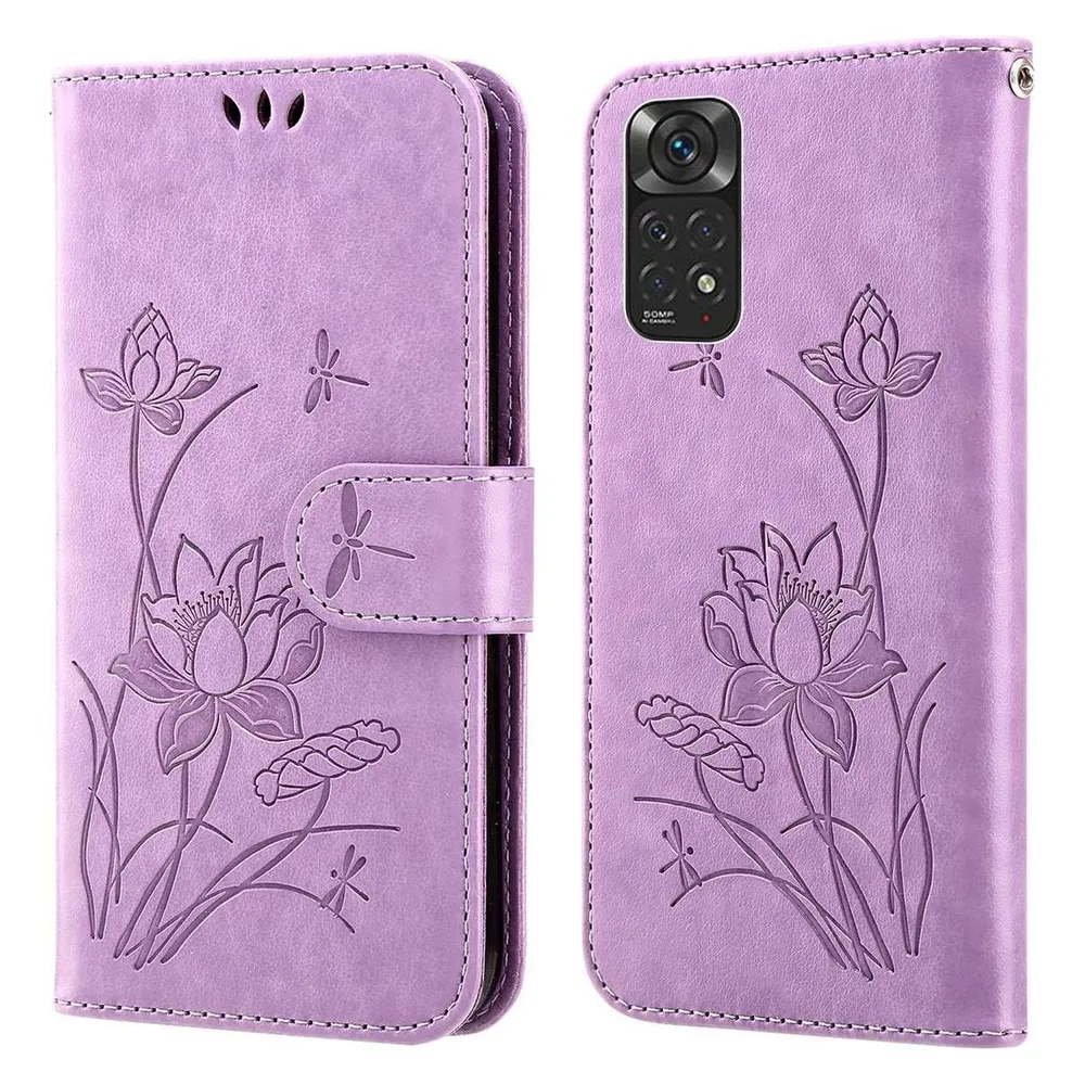 König Design Hülle Handy Schutz für Xiaomi Redmi Note 11 Case Cover Tasche Etui Bumper Wallet (Xiaomi Redmi Note 11)