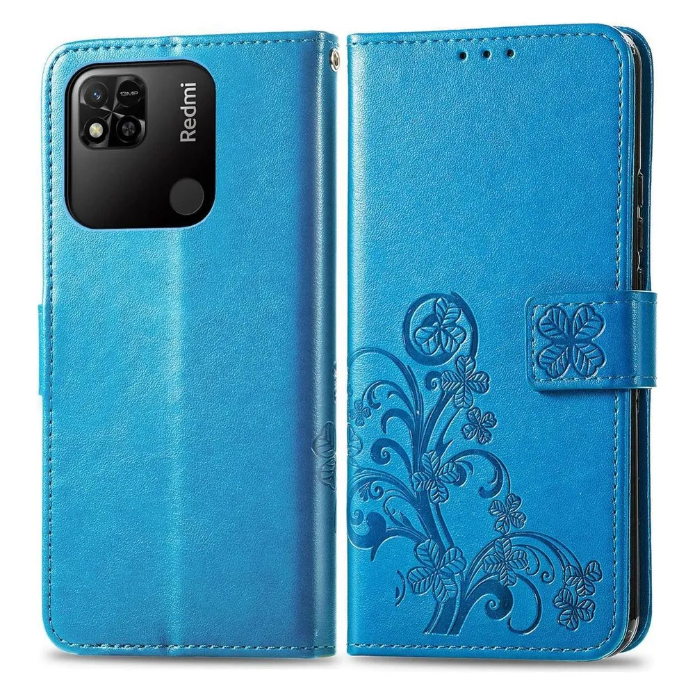 König Design Hülle Handy Schutz für Xiaomi Redmi 10A Case Cover Bumper Kartenfach Etuis Neu (Xiaomi Redmi 10A, Xiaomi Redmi 9C)