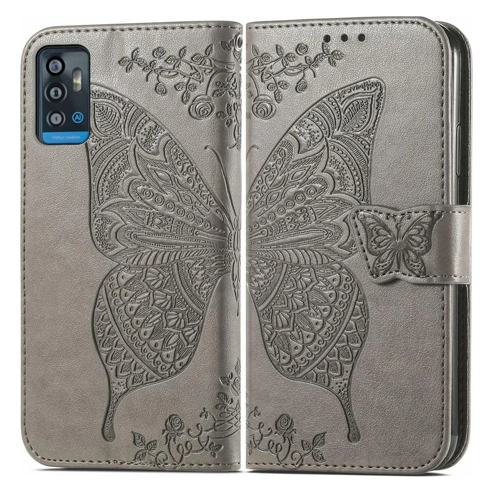 König Design Hülle Handy Schutz für ZTE Blade A71 Case Flip Cover Tasche Etuis Bumper Neu (ZTE Blade A71)