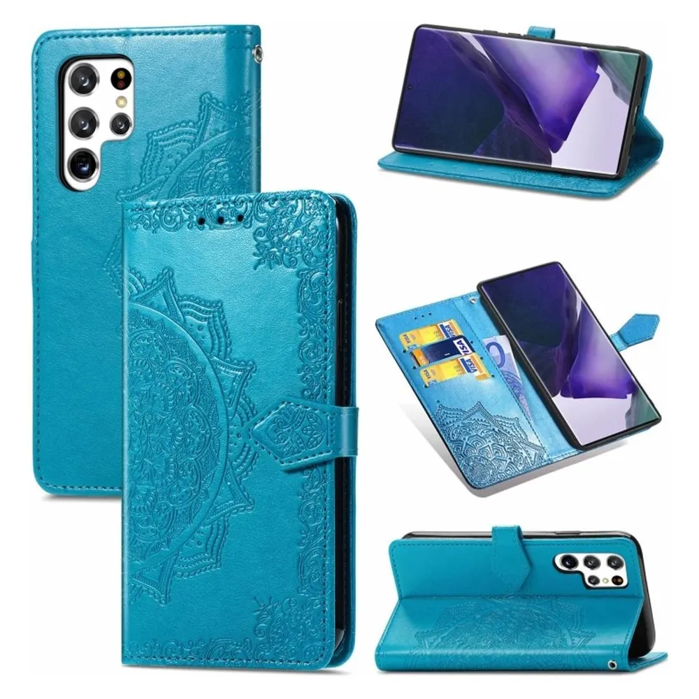 König Design Hülle Handy Schutz für Samsung Galaxy S22 Ultra 5G Case Cover Tasche Etuis Neu (Samsung Galaxy S22 Ultra 5G)