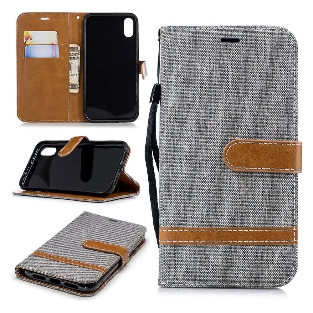 König Design Hülle Handy Schutz für Apple iPhone XR Case Cover Tasche Wallet Etui Handyhülle (Apple iPhone XR)