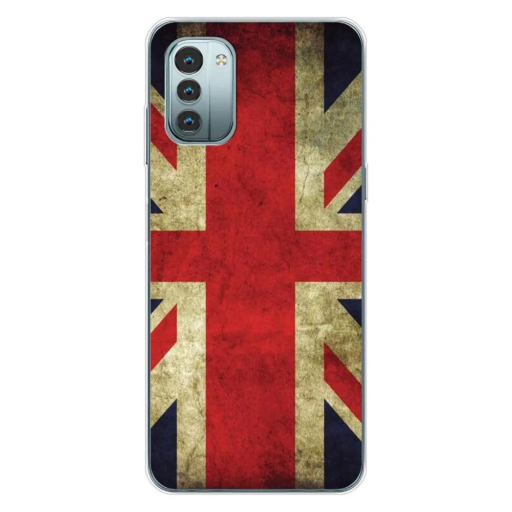 König Design Hülle Handy Schutz für Nokia G11 Case Cover Tasche Bumper Etuis Backcover TPU (Nokia G11)