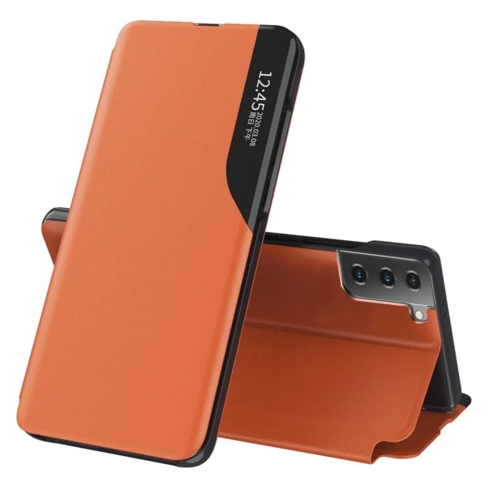 König Design Hülle Handy Schutz für Samsung Galaxy S21 FE Case Flip Cover Tasche Etui Bumper (Samsung Galaxy S21 FE)