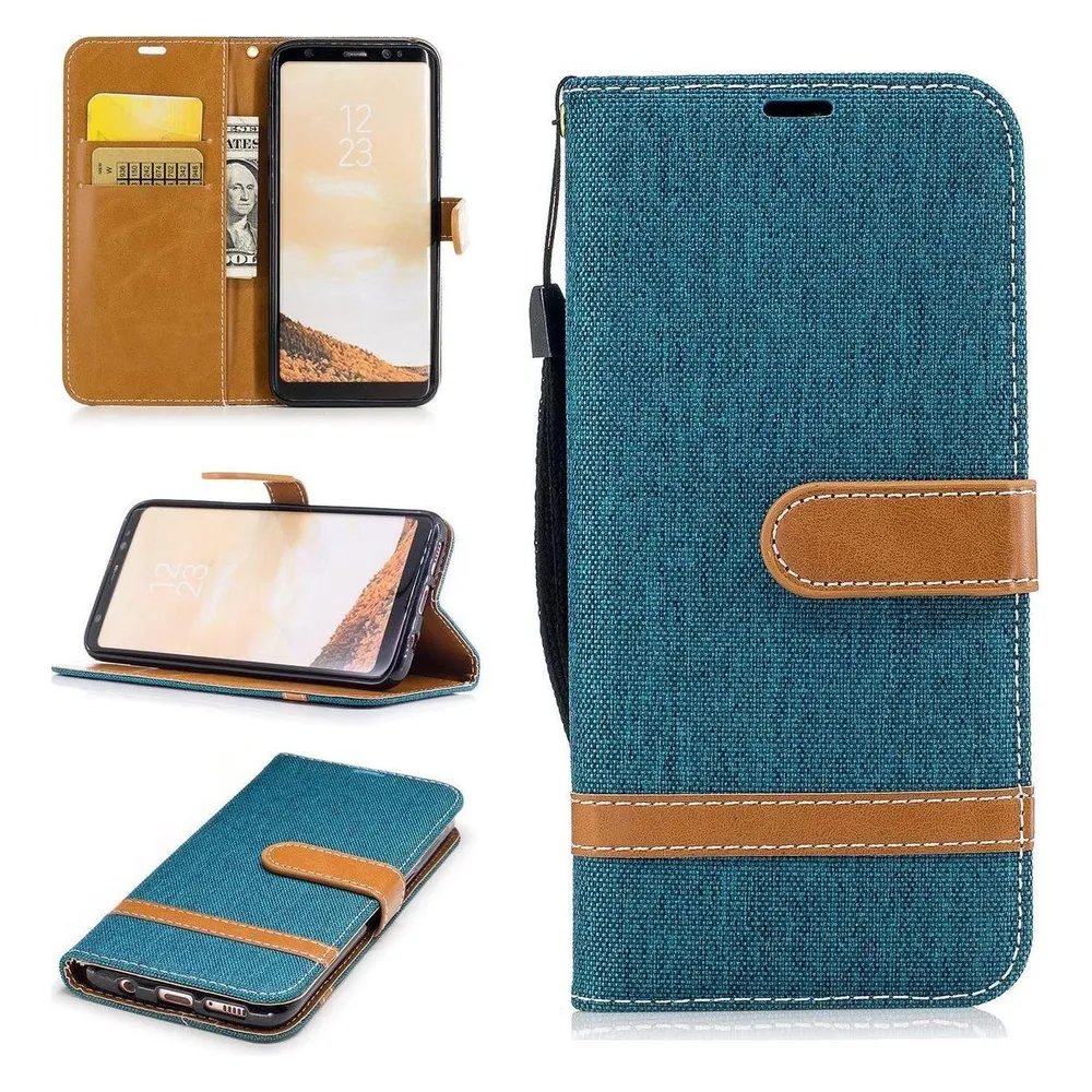 König Design Hülle Handy Schutz für Samsung Galaxy S8 Case Cover Tasche Wallet Etui Bumper (Samsung Galaxy S8)