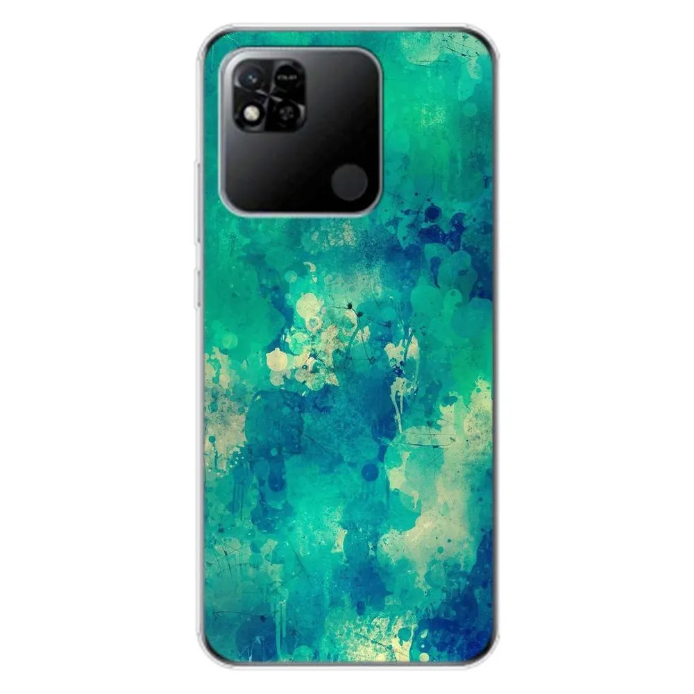König Design Hülle Handy Schutz für Xiaomi Redmi 10A Case Cover Tasche Bumper Etuis TPU Neu (Xiaomi Redmi 10A)