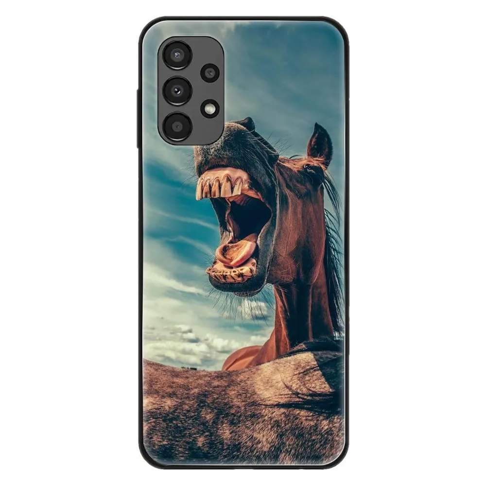 König Design Hülle Handy Schutz für Samsung Galaxy A13 4G Case Cover Tasche Bumper Etuis TPU (Samsung Galaxy A13 4G)