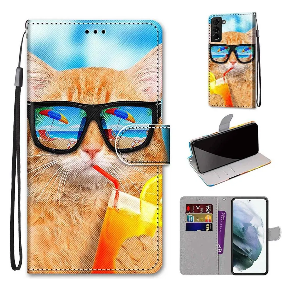 König Design Hülle Handy Schutz für Samsung Galaxy S22 Plus 5G Case Flip Cover Tasche Etuis (Samsung Galaxy S22+)