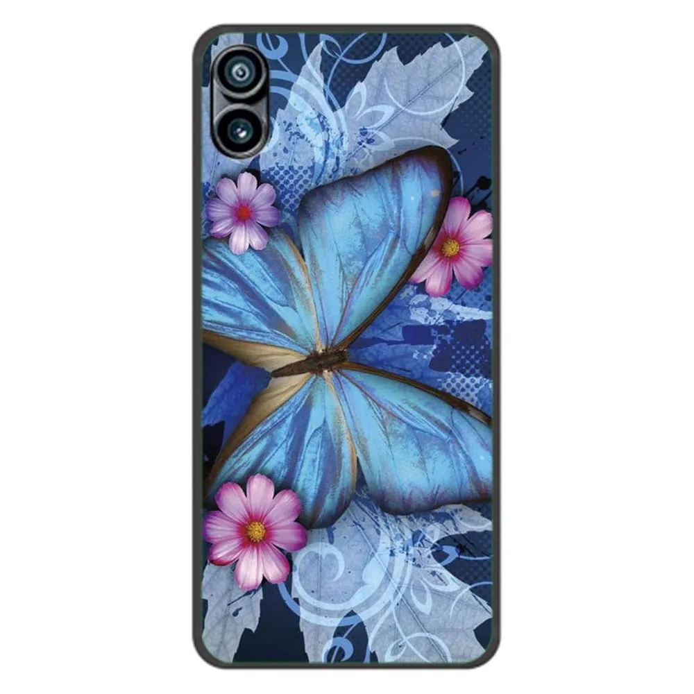König Design Hülle Handy Schutz für Nothing Phone 1 Case Cover Tasche Bumper Etuis TPU Neu (Nothing Phone (1))